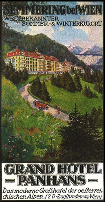 Prospekt "Grand Hotel Panhans", Semmering bei Wien