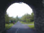 Blick in die Gabel von der Bahnbrücke aus